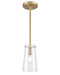 Millennium - 217001-VB - One Light Pendant - Maccan - Vintage Brass