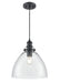 Millennium - 218101-MB - One Light Pendant - Khrisa - Matte Black