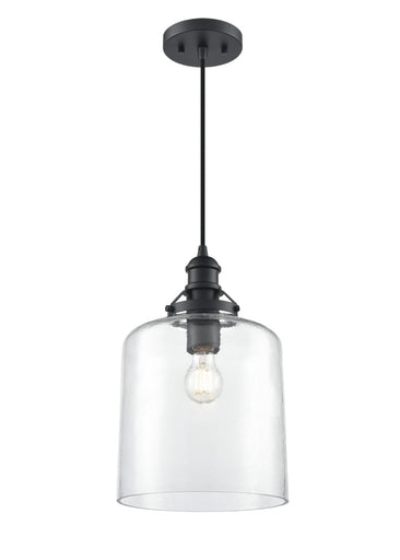 Khrisa One Light Pendant Matte Black