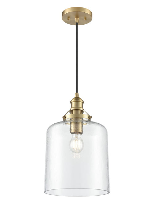 Millennium - 218201-VB - One Light Pendant - Khrisa - Vintage Brass