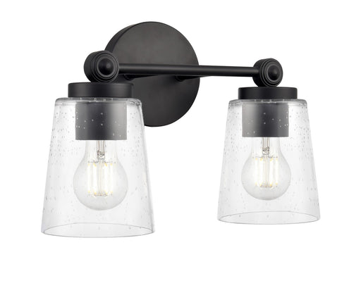 Lauryn Two Light Vanity Matte Black