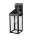 Millennium - 22911-PBK - One Light Outdoor Wall Sconce - Yates - Painted Black