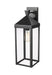 Millennium - 22921-PBK - One Light Outdoor Wall Sconce - Yates - Painted Black