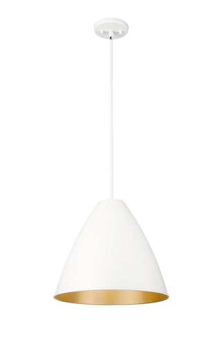Kayman One Light Pendant Matte White