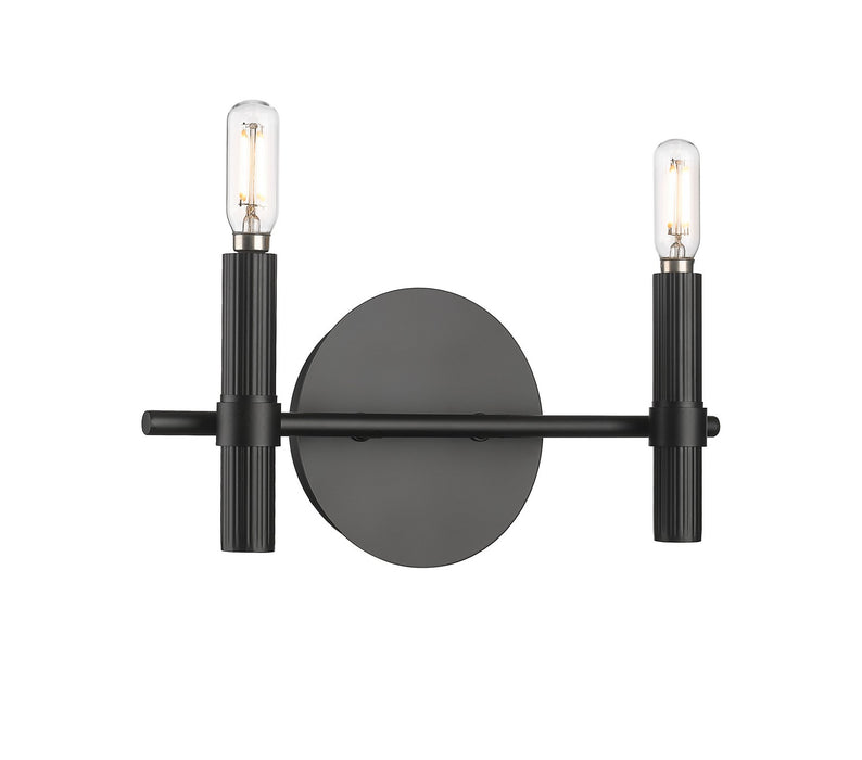 Millennium - 25602-MB - Two Light Wall Sconce - Skyva - Matte Black