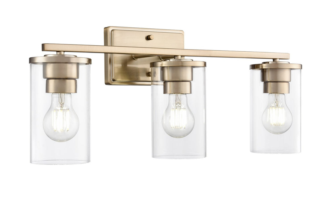 Millennium - 2703-MG - Three Light Vanity - Verlana - Modern Gold