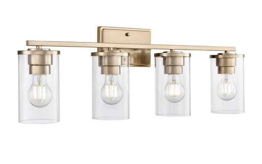 Verlana Four Light Vanity Modern Gold