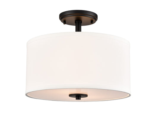 Millennium - 41102-MB - Two Light Semi-Flush Mount - Guyten - Matte Black