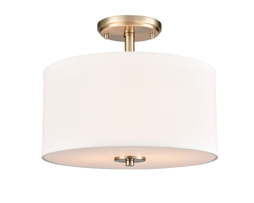 Millennium - 41102-MG - Two Light Semi-Flush Mount - Guyten - Modern Gold
