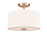 Millennium - 41102-MG - Two Light Semi-Flush Mount - Guyten - Modern Gold