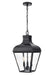 Millennium - 43303-MB - Three Light Outdoor Hanging Lantern - Edenton - Matte Black
