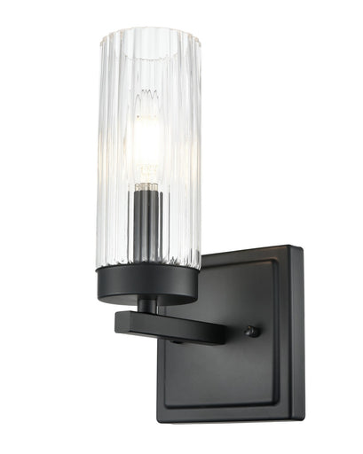Iversen One Light Vanity Matte Black