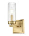Millennium - 46001-VB - One Light Vanity - Iversen - Vintage Brass