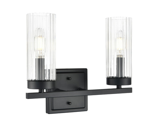 Millennium - 46002-MB - Two Light Vanity - Iversen - Matte Black