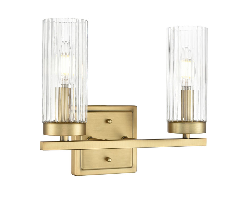 Millennium - 46002-VB - Two Light Vanity - Iversen - Vintage Brass