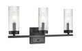 Millennium - 46003-MB - Three Light Vanity - Iversen - Matte Black