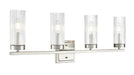 Millennium - 46004-BN - Four Light Vanity - Iversen - Brushed Nickel