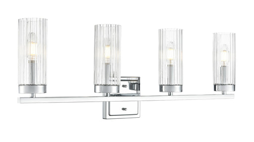 Millennium - 46004-CH - Four Light Vanity - Iversen - Polished Chrome