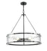 Millennium - 47005-MB - Five Light Chandelier - Bennetti - Matte Black