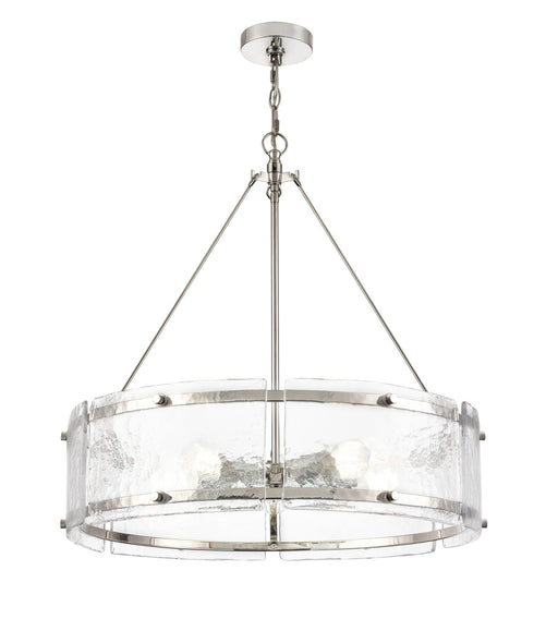 Millennium - 47005-PN - Five Light Chandelier - Bennetti - Polished Nickel