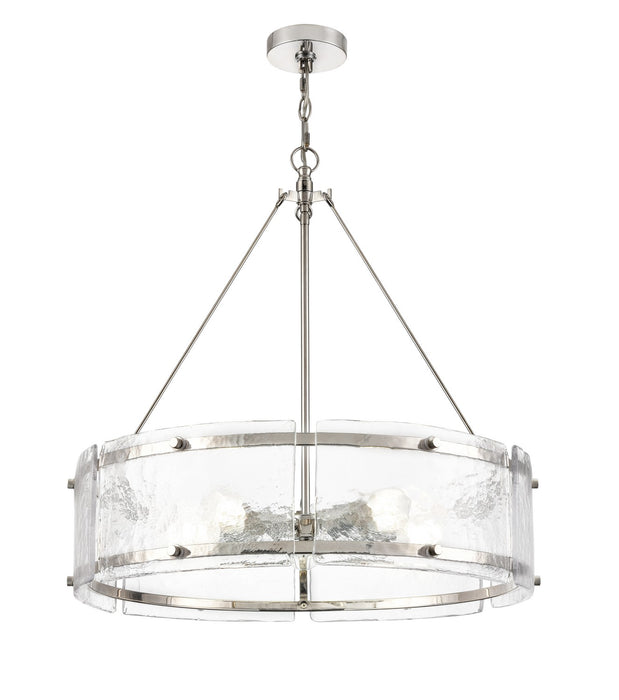 Millennium - 47005-PN - Five Light Chandelier - Bennetti - Polished Nickel