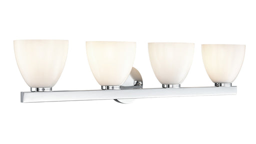 Apria Four Light Vanity Polished Chrome
