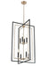Millennium - 91708-MB/MG - Eight Light Pendant - Noelle - Matte Black