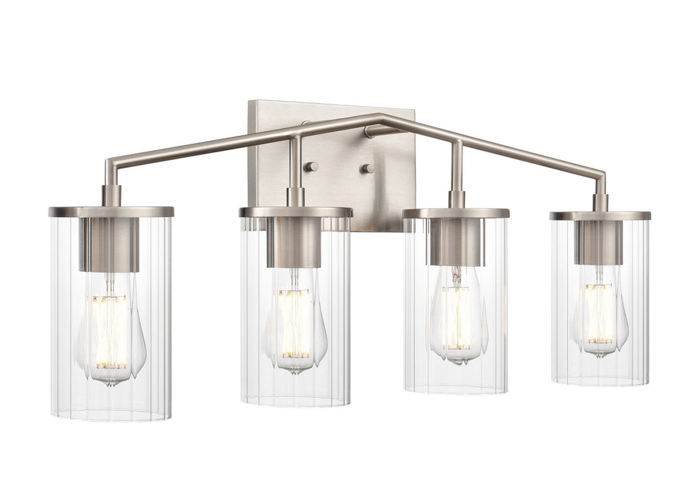 Millennium - 9524-BN - Four Light Vanity - Beverlly - Brushed Nickel