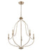Millennium - 98005-MG - Five Light Chandelier - Senoia - Modern Gold