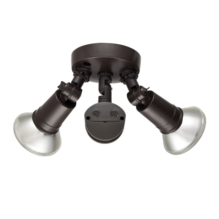 Millennium - M-16002-PBZ - Two Light Outdoor Security Flood Light - Powder Coated Bronze