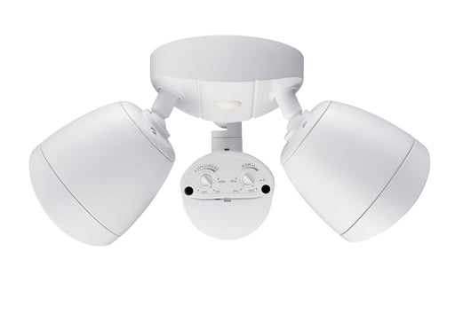 LED Outdoor Security Flood Light Powder Coated Matte White