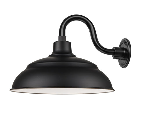 Millennium - UWS14GN10-SB - One Light Pendant - R Series - Satin Black