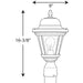 Progress Lighting - P5445-30 - One Light Post Lantern - Westport - White