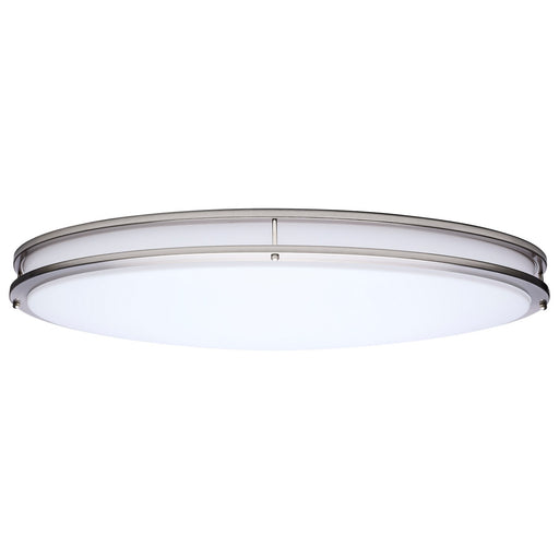 Glamour LED Flush Mount Brushed Nickel