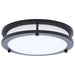 Nuvo Lighting - 62-1975 - LED Flush Mount - Glamour - Black