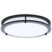 Nuvo Lighting - 62-1976 - LED Flush Mount - Glamour - Black