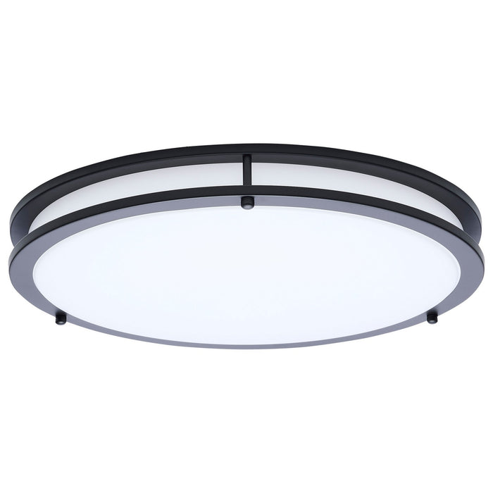 Nuvo Lighting - 62-1977 - LED Flush Mount - Glamour - Black