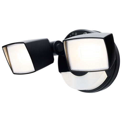 LED Security Flood Black