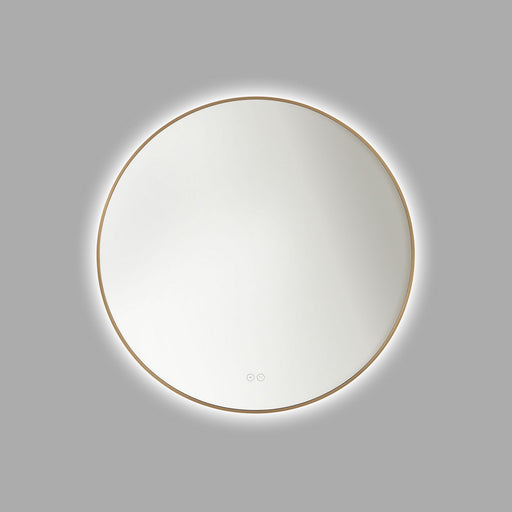 Cadre Mirror Satin Brass