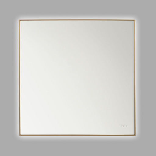Cadre Mirror Satin Brass