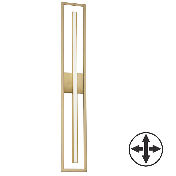 Dainolite Ltd - ARL-2818LEDW-AGB - LED Vanity - Arandel - Aged Brass