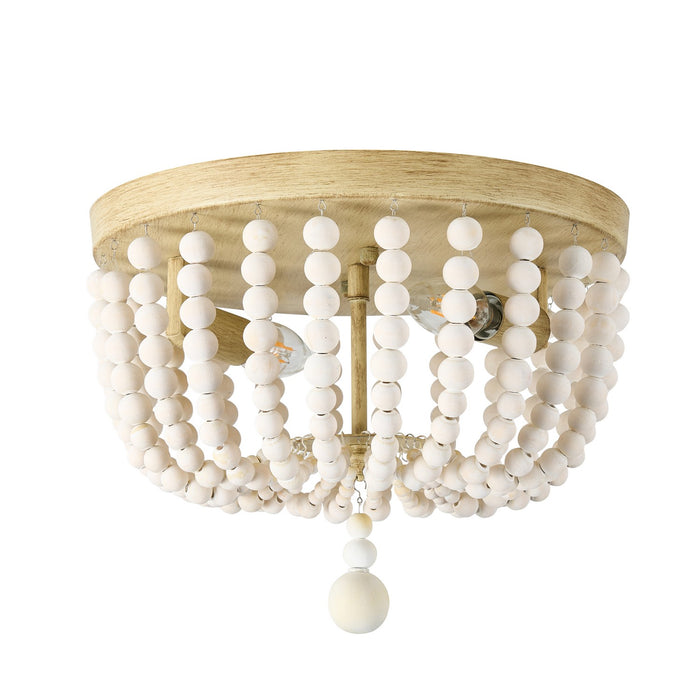 Dainolite Ltd - BGT-132FH-VW - Two Light Flush Mount - Bridget - White