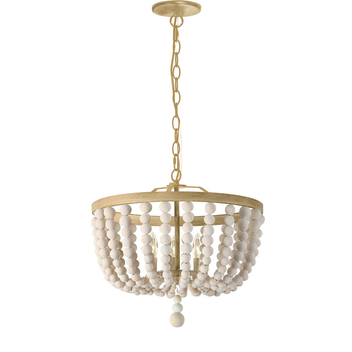 Dainolite Ltd - BGT-163P-VW - Three Light Pendant - Bridget - White