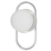 Dainolite Ltd - BUR-121W-PC-WH - One Light Wall Sconce - Burlat - White