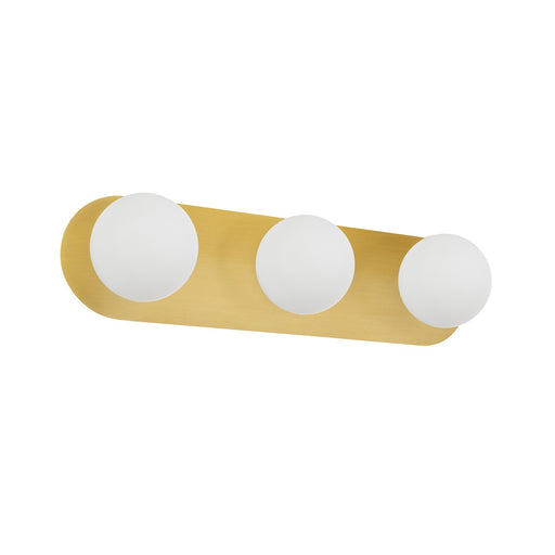 Burlat Three Light Vanity White