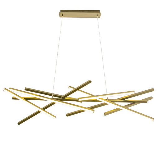 Dainolite Ltd - CAY-5562LEDHC-AGB - LED Chandelier - Carly - Aged Brass