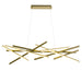 Dainolite Ltd - CAY-5562LEDHC-AGB - LED Chandelier - Carly - Aged Brass
