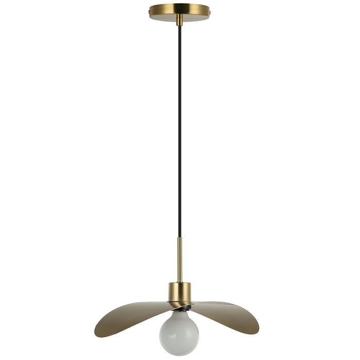 Dainolite Ltd - CBL-161P-AGB - One Light Pendant - Christobel - Aged Brass