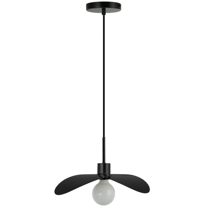 Dainolite Ltd - CBL-161P-MB - One Light Pendant - Christobel - Matte Black