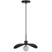 Dainolite Ltd - CBL-161P-MB - One Light Pendant - Christobel - Matte Black